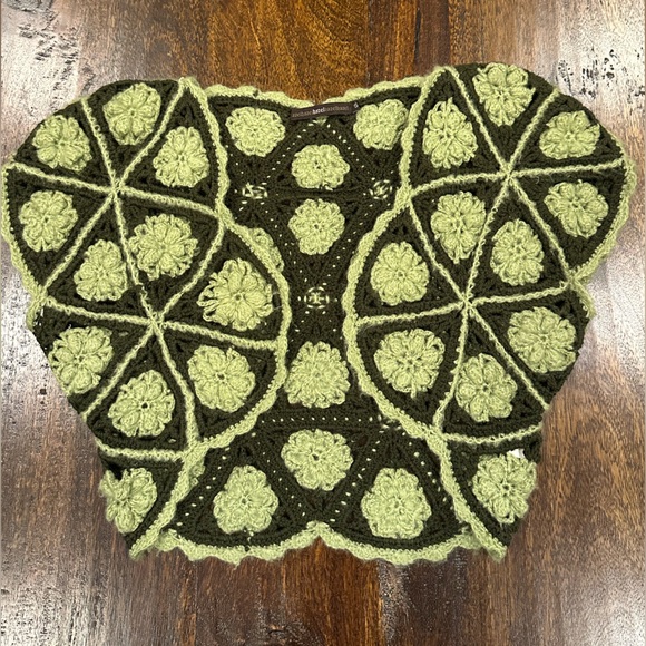 Women’s hazel crotchet bolero shrug sweater - Picture 7 of 12